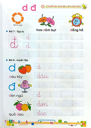 Sách Chuẩn Bị Cho Bé Vào Lớp Một - Làm Quen Với Chữ Cái (Tập 1)