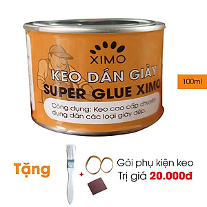 Keo Dán Giày Nhiệt XIMO Trong Suốt Siêu Dính Dùng Không Tổn Thương Da
