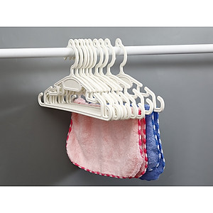 Set 10 chiếc móc áo mỏng trẻ em Hara 185 hàng cao cấp - giao màu ngẫu nhiên