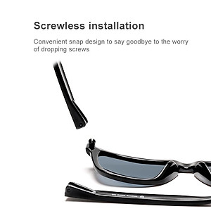 XIAOMI Kính Mát Gọng Vuông Thời Trang Cho Nam Nữ