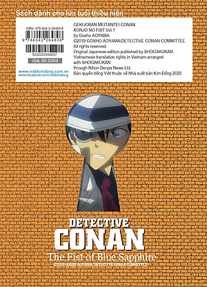 Thám Tử Lừng Danh Conan Hoạt Hình Màu: Cú Đấm Sapphire Xanh