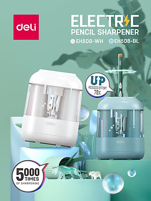 Gọt Bút Chì Điện Tự Động Deli - 1 Chiếc - 502
