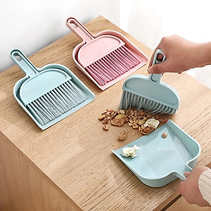 Dụng cụ vệ sinh nhà cửa thông minh 2 trong 1, chổi quét dọn mini kèm đồ hốt rác giúp dọn sạch bụi bám trên máy tính, góc tủ, cửa sổ,...PaKaSa - giao màu ngẫu nhiên