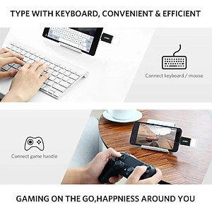 Ugreen UG20808US173TK Màu Đen Đầu chuyển đổi TYPE C sang USB 3.0 vỏ nhựa ABS - HÀNG CHÍNH HÃNG