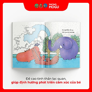 Truyện Ehon bé 1-2-3 tuổi - Bạn Voi Đi Dạo