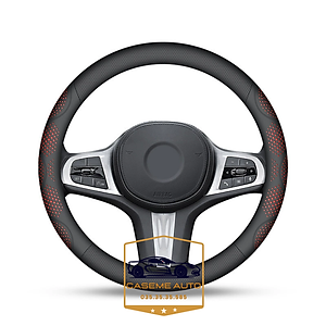 Bọc Vô Lăng Ô Tô 3D Da Nappa Cao Cấp Siêu Mỏng - Thiết Kế Lỗ Thoát Khí, Chống Trơn Trượt - Hàng Chính Hãng