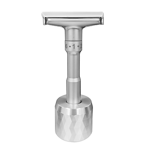 Dao cạo râu truyền thống có hộp kèm lưỡi lam 2000SA - Dao cạo không gỉ 6 cấp chỉnh độ bén