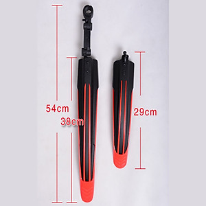 Dè chắn bùn xe đạp thể thao - 2 chiếc TRƯỚC VÀ SAU - Chính hãng dododios