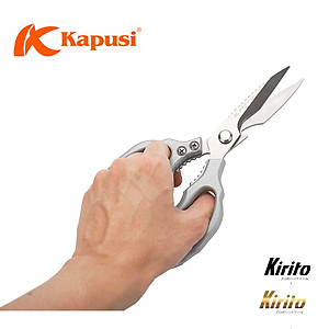 Kéo cắt gà thực phẩm cỡ lớn hãng KAPUSI Nhật Bản nhiều màu sắc