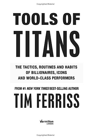 Sách Tools of Titans