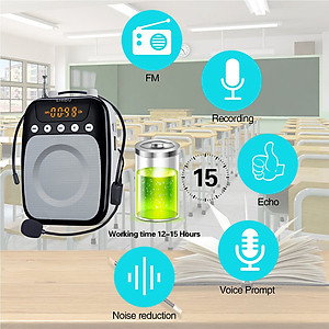 Máy Trợ Giảng Có Dây Shidu SD-S358 Có Bluetooth - Hàng Nhập Khẩu