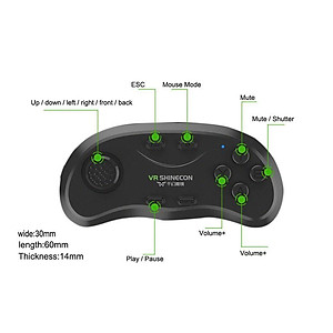 Tay Game VR Shinecon hỗ trợ Điện thoại chơi game 3D