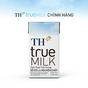 Thùng 48 hộp sữa tươi tiệt trùng TH True Milk  sôcôla nguyên chất 110ml