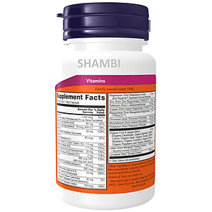 Viên Uống NOW FOODS Daily Vits Bổ Sung Vitamin, Khoáng Chất Cần Thiết Cho Cơ Thể Lọ 30 Viên