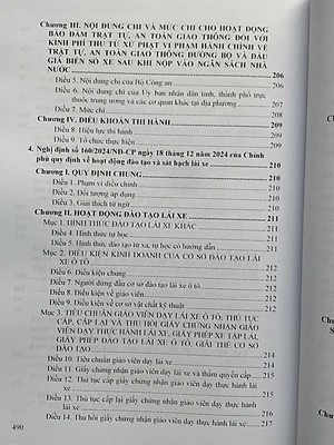 Luật Trật tự an toàn giao thông đường bộ - Hệ thống văn bản quy định chi tiết thi hành