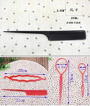 Bộ dụng cụ 4 món tạo kiểu tóc tiện lợi