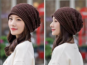 Mũ len nón len nữ thời trang Hàn Quốc dona21120601