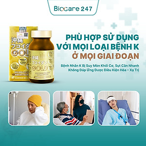 Okinawa Fucoidan Gold – Hỗ trợ điều trị ung thư và chống suy mòn khối cơ