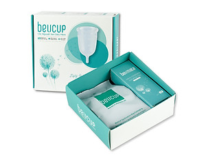 Combo 2 Cốc nguyệt san BeUcup siêu mềm - xóa tan nỗi lo ngày "đèn đỏ"- Tặng 1 set mini dầu gội phục hồi cao cấp Weilaiya