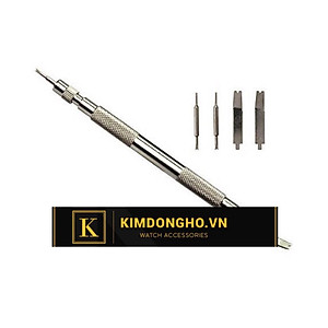 Dụng cụ thay dây đồng hồ 4 đầu-loại lớn- tặng kèm 2 đầu dự phòng