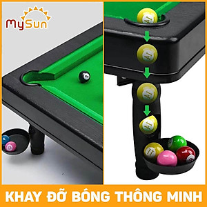 Bàn bi a bida mini cỡ lớn cho trẻ em bé giá rẻ đồ chơi MySun