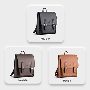 Balo nữ mini khóa kéo cổ điển YUUMY YBA47