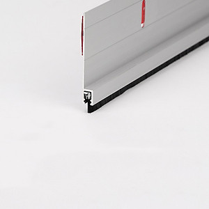 1 Mét Ron Chân Cửa Thanh Chắn Chân Cửa Nhôm Kèm Chổi Sẵn Keo Dán 50mm 60mm Ngăn Bụi Côn Trùng Gián Chuột Legaxi