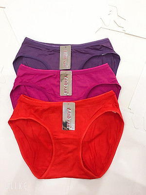 combo 10 chiếc quần lót cotton nữ dáng cơ bản