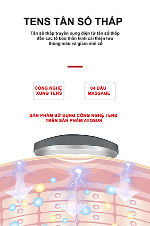 Máy Massage Cổ 5D aYosun TG – F600Premium ( Hàng Chính Hãng )