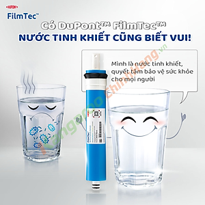LÕI LỌC NƯỚC KANGAROO SỐ 4 - MÀNG DOW FILMTEC NEW - Hàng Chính Hãng
