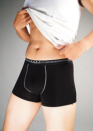 Combo 3 quần sịp nam quần lót nam Boxer Cao Cấp MRM FASHION (Đen,Xanh,Ghi Đ)