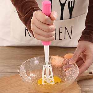 Dụng Cụ Đánh Trứng , Đánh Cafe Cầm Tay Đa Năng GROFA - Giao Màu Ngẫu Nhiên