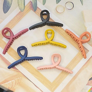 kẹp tóc càng cua nhựa dài phong cách Hàn Quốc