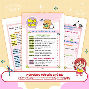 Sách Takenote kiến thức toán và dạng toán 4