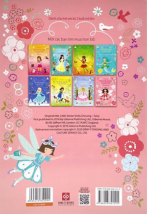 Sách Sticker Dolly Dressing - Dán Hình Sáng Tạo Trang Phục Búp Bê - Xứ Sở Thần Tiên
