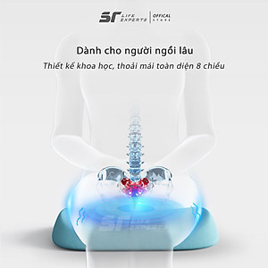 Đệm Mông Đàn Hồi Dày Dặn, Gối Ngồi Cao Su Non, Đệm Lót Ghế Văn Phòng, Ô Tô Xe Hơi - Sairui