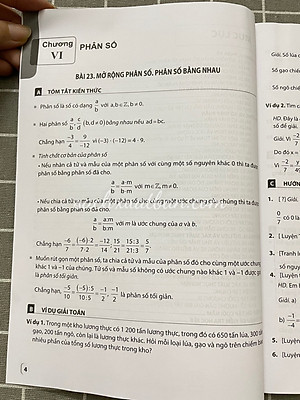 Sách Để học tốt toán 6 tập 1 tập 2 (Kết nối tri thức với cuộc sông) (Tập 1 + Tập 2)