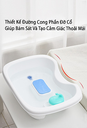 Chậu Gội Đầu Tại Giường KUNBE, Chậu Gội Đầu Tại Nhà Thông Minh Cho Mọi Người - Tặng Lược Massage Và Cốc Gội Đầu