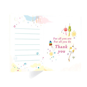 Thiệp Chuông Gió