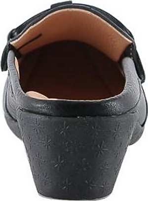 Giày sabo nữ da bò Huy Hoàng nhiều màu HT7935-36-37