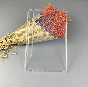 Ốp lưng cho Samsung Galaxy Tab S8 silicon dẻo trong suốt, có gờ bảo vệ camera - Hàng Nhập Khẩu