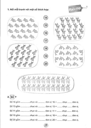 Sách Bài Tập Toán 1 - Tập 2 (Hai Buổi Trong Ngày)