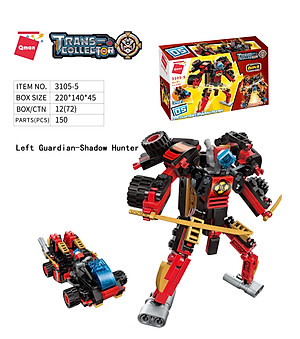 Đồ chơi xếp hình, lắp ráp Qman 3105 – Người băng sao hỏa (908 mảnh ghép)