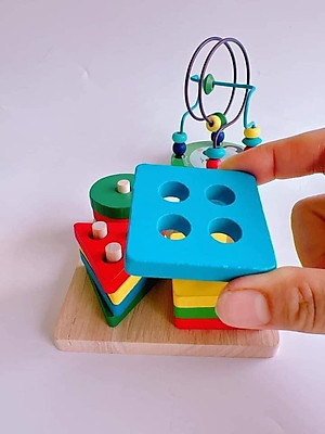 Combo 6 món đồ chơi gỗ montessori