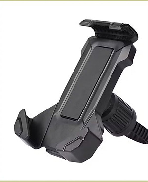 Giá đỡ điện thoại xe đạp gắn tay lái chất liệu Nhựa PC cho màn hình 4-8 inch phù hợp đường kính ghi đông lớn