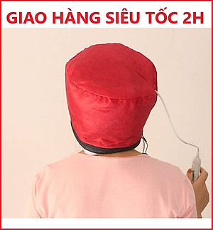 MŨ HẤP Ủ TÓC CHỈNH ĐƯỢC NHIỀU MỨC NHIỆT TIỆN DỤNG (GIAO MÀU NGẪU NHIÊN)