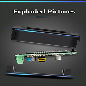 Peacefair PZEM-022+Opening And Closing CT 100AAC Digital Display Power Monitor Voltmeter Ammeter Power Meter Frequency Meter Factor Table