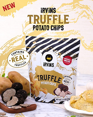 Khoai tây chiên nấm truffle IRVINS 70g