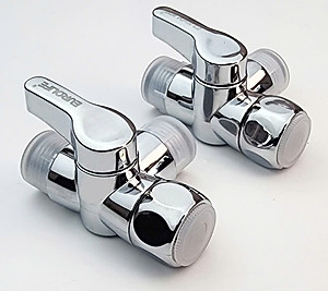 Van T 3 đường nước 21mm dùng chia nước cho bồn cầu và bộ xịt vệ sinh Eurolife EL-VT03 (2 màu: đen, trắng)