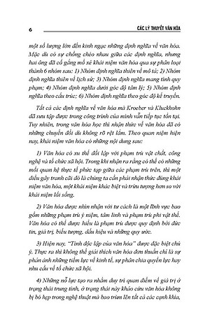 Các Lý Thuyết Văn Hóa (Tái bản)